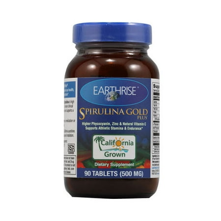 Earthrise comprimés Spiruline Gold Plus - 90 Ea