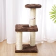 thumbnail image 4 of GROWTH TANK Chat Escalade Cadre Chat Gratter Conseil Arbre Chat Jouet Carré Base Brun, 4 of 9