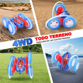 thumbnail image 3 of Carros De Control Remoto Recargable Rotación De 360° AZUL, 3 of 5
