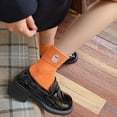 thumbnail image 5 of Halloween Embroidered Ankle Socks Novelty Socks Pumpkin Socks Trendy Socks Crew Socks Fuzzy Socks Cute Socks Graphic Socks Cotton Socks Fall Socks Cozy Socks 1 Pairs of Socks Black One Size, 5 of 8
