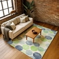 thumbnail image 7 of Addison Rugs Mayfield Premium Machine Washable Transitional Geometric Navy Rectangle Rug, 9' x 12', 7 of 7