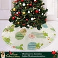 thumbnail image 6 of FMSHPON Cactus Plant Xmas Christmas Tree Skirt Stand Mat for Holiday Party Decoration Indoor Outdoor 48 inches, 6 of 6
