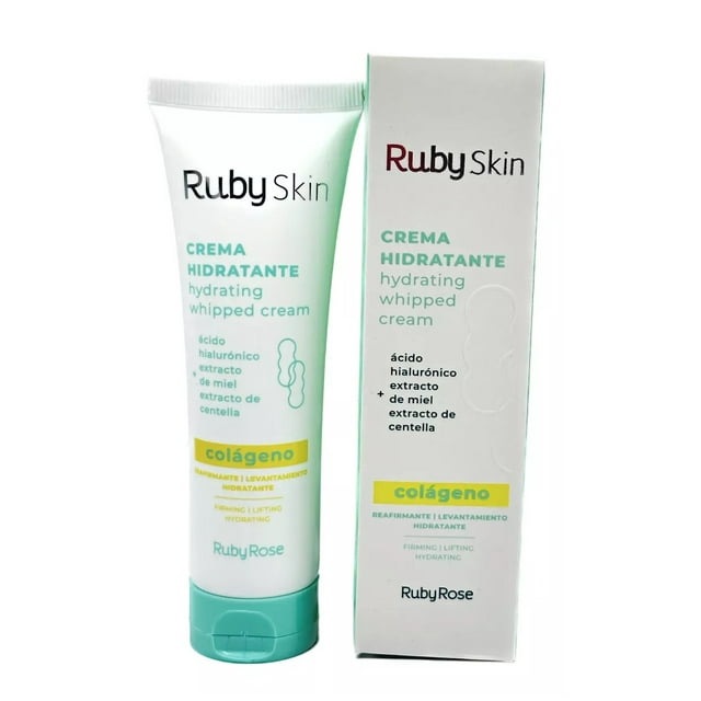 Crema hidratante Ruby Rose Con Colágeno y Ácido hialurónico 50g