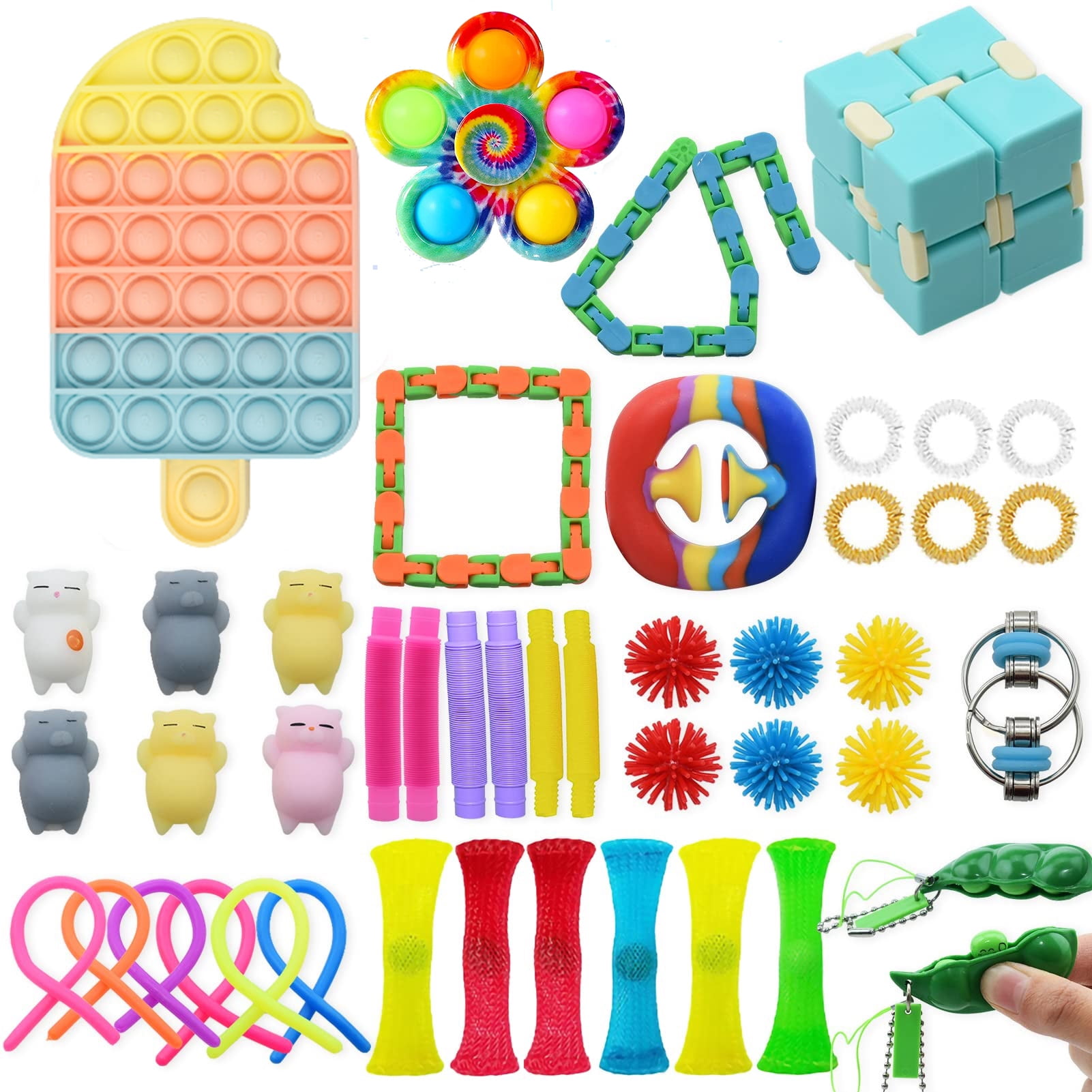 Fuleadture 45 PC Fidgets toy, Cheap Fidget Toys Cheap Fidget Toy for