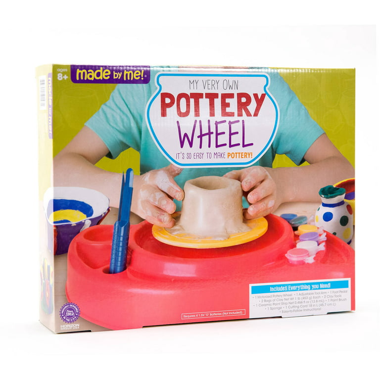 Pottery Wheel For Beginners with Clay Refill