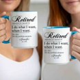 thumbnail image 3 of Customizaholic Personalized Retired Definition Mug - Funny Retirement Quote Design, Custom Name and Year Keepsake Gift, 3 of 5