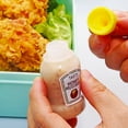thumbnail image 4 of Cheers.US 4 Pcs Mini Ketchup Bottle Honey Mustard Squeeze Bottles Portable Sauce Container for Office Worker Bento Box Diner Condiment Mayo Syrup Salad Dressing BBQ,Transprent, 4 of 7