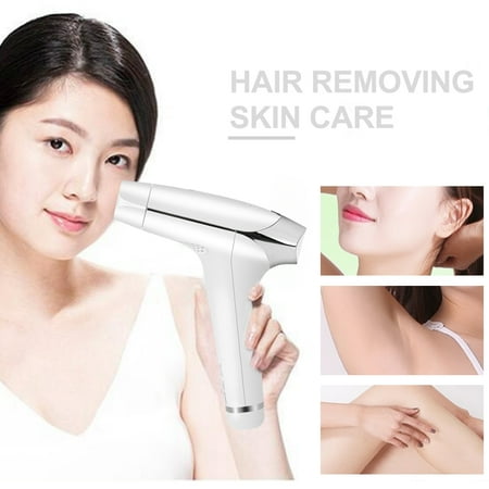 Dilwe 2 in 1 IPL Laser Body Epilator Painless Permanent Skin Rejuvention Bikini Legs Hair Removal