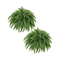 thumbnail image 2 of Helecho artificial Planta artificial Decorativa DIY Simulación Decoración Vegetación 2 piezas, 2 of 8
