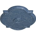 thumbnail image 3 of Ekena Millwork 24"W x 20 1/2"H x 1 1/8"P Waltz Ceiling Medallion (Fits Canopies up to 5 1/4"), Hand-Painted Americana Crackle, 3 of 5