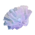 thumbnail image 2 of Cabeza de flor artificial de seda Cabeza de flor de seda Flor de hilo romántica Flor falsa Púrpura, 2 of 9