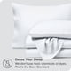 thumbnail image 5 of Juego de Sábanas de Lino Bare Home 3 Piezas Tamaño Twin XL Blanco, 5 of 7