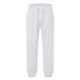 thumbnail image 5 of Spring Summer Men's Solid Color Cotton Casual Pants Drawstring Comfort Fit, 5 of 7