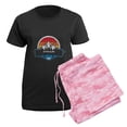 thumbnail image 5 of CafePress - Afton Alps Afton Minnesota Pajamas - Women's Short Sleeve Print T-Shirt and Pants Dark Cotton Pajama Set, 5 of 7