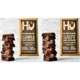 thumbnail image 2 of Hu Vegan Chocolate Bars | 2 Pack Simple + Salty Chocolate | Gluten Free, Paleo, Non GMO, Kosher Dark Chocolate | 2.1oz Each, 2 of 3