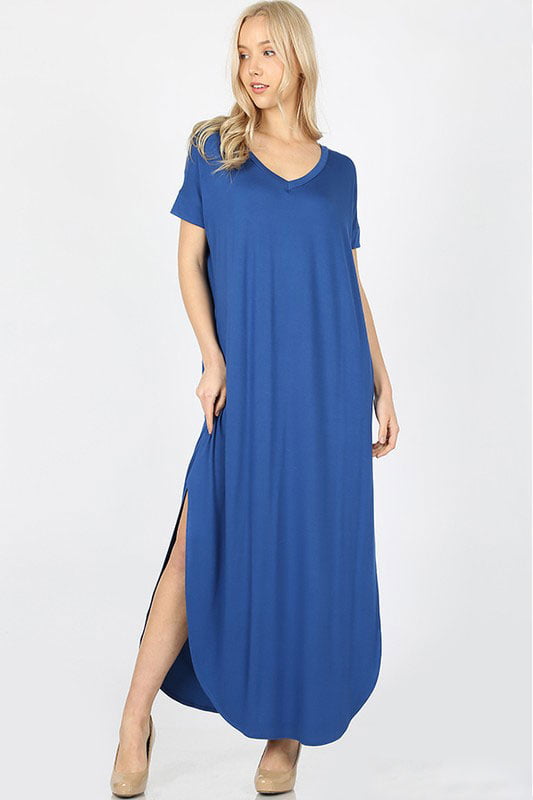 Maxi Dress Saphhire Blue ...
