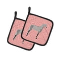 thumbnail image 1 of Carolines Treasures BB7908PTHD Orlov Cheval Trotter Rose Paire de Porte-Pots, 1 of 1