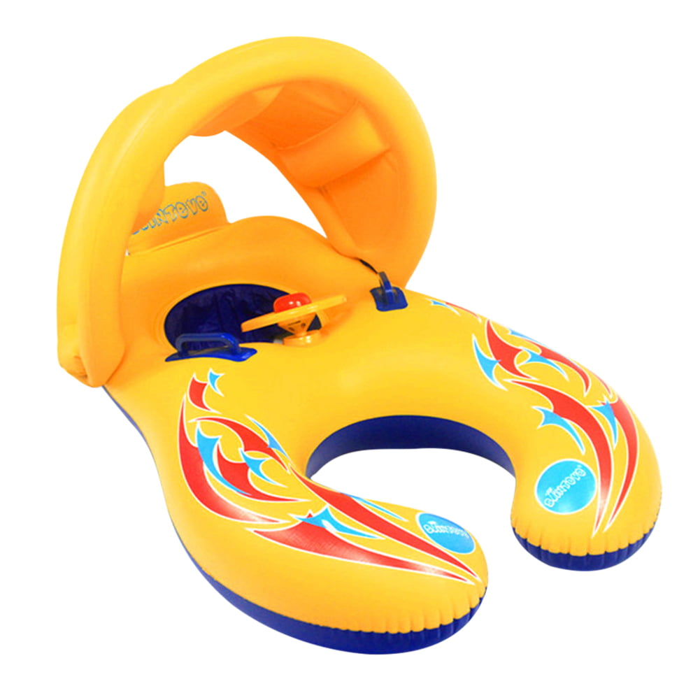 Swimming Ring Float Inflatable Swim Pool Circle Bathing Inflatable Double Raft
