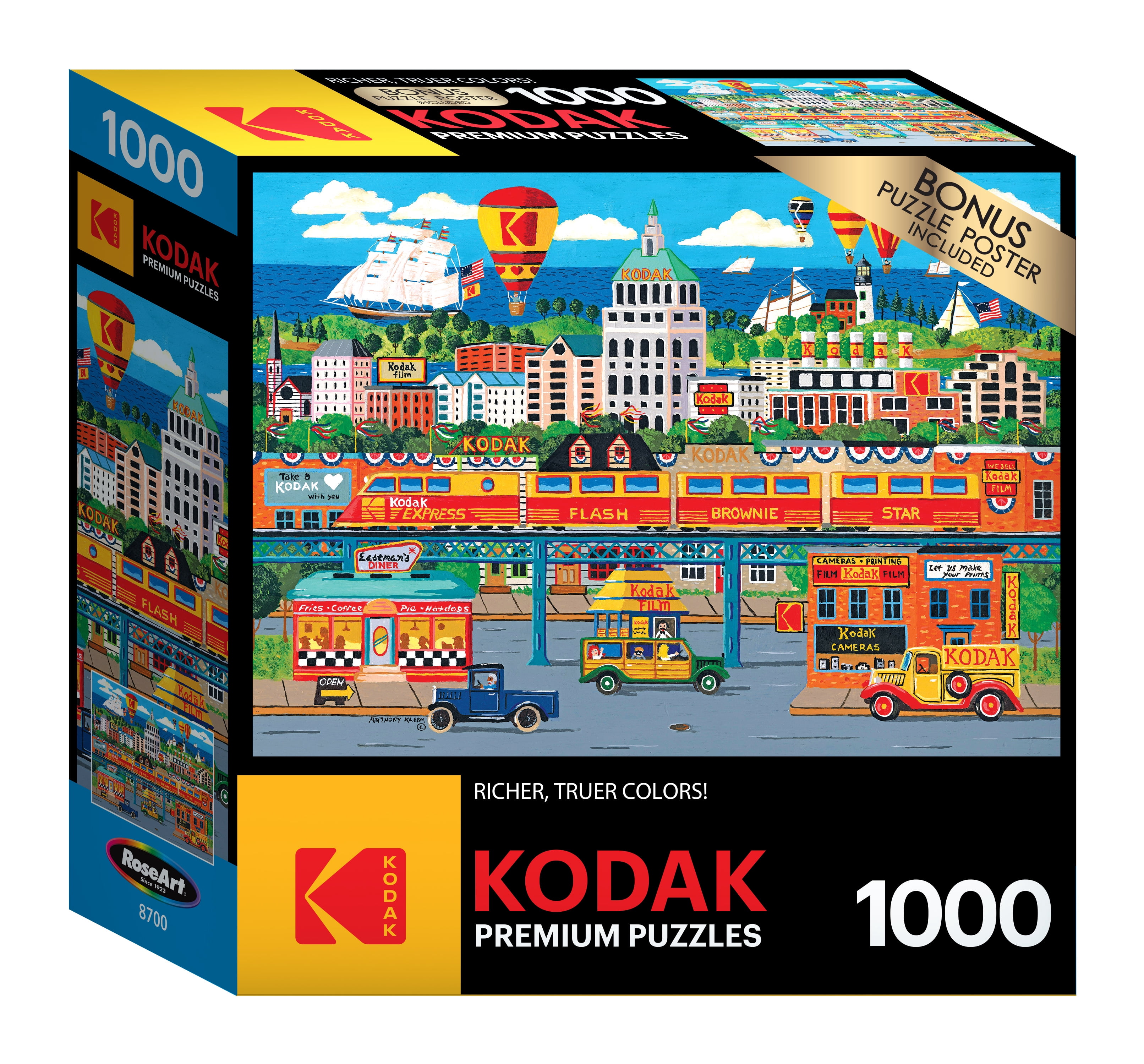 Cra-Z-Art Kodak 1000-Piece Kodak Express Adult Jigsaw Puzzle