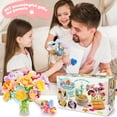 thumbnail image 4 of Fabric Flower Bouquets Toys, DIY Craft Kits Toys for Kids - Flowers Market Toy, Build Your Flower Bouquet, Arts & Crafts for 4+ Year Toddler Girl, Educational Activity Preschool B-Day Gifts, 4 of 6