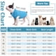 thumbnail image 2 of Chaleco polar para perros FUAMEY, sudadera cálida, chaqueta de invierno, azul XXS, 2 of 7