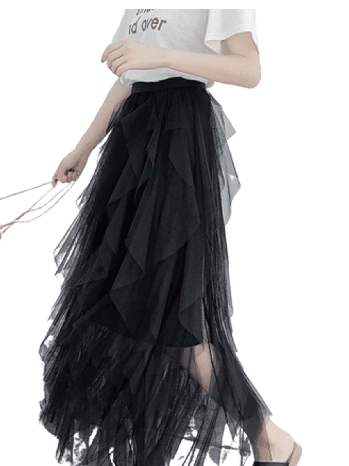 long black skirt walmart