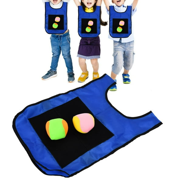 Juego de Bolas Autoadhesivas ANGGREK 2 Bolas de Palo Chaleco para Niños Mayores de 6 Años