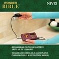 thumbnail image 4 of Wonder Bible NIV Audio Player Generation with USB charging cable & built-in earphone jack, 4 of 5