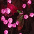 thumbnail image 3 of Solar Rattan String Lights, 6.5M 30LED Solar Rattan Ball String Lights Rattan Ball Fairy Lights Waterproof with 8 Mode for Outdoor, 3 of 8