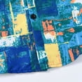 thumbnail image 7 of Ymyiu Toddler Boy Button Down Shirt Baby Boys Summer Short Sleeve Shirt - Dot Button Up with Pocket 2T 3T(Light Blue, 2-3 Years), 7 of 7