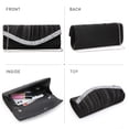 thumbnail image 7 of Dasein Women Satin Evening Bags Rhinestone Clutch Purses for Wedding Party Formal Dressy Handbag with Shoulder Chain, 7 of 7
