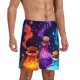 thumbnail image 2 of Fotbe Colorful Potion Bottles Magic Pantalones Cortos de Pijama para Hombre, Ropa de Dormir, Pantalones de Pijama Cortos para Hombre-4X-Large, 2 of 6