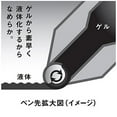 thumbnail image 2 of Pentel Enajeru Euro 0.5 black ink [10 packs] BLN25-A (japan import), 2 of 5