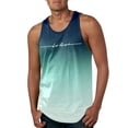 thumbnail image 2 of BUWTTED Mens Tank Tops Slim Fit Sleeveless Casual Summer Workout Muscle Shirt Breathable Stretchable Athletic Activewear Green Shirt XXXL, 2 of 4