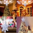 thumbnail image 2 of Decoración para árbol de Navidad OurWarm Estrella iluminada con luz giratoria, 2 of 7