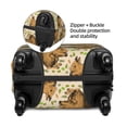 thumbnail image 4 of Fotbe Retro Squirrel Luggage Cover Protector,Suitcase Protector,Scratch and Dirt Resistant,Fits 18-32 Inch Luggage(without luggage)-X-Large, 4 of 9