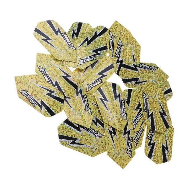 Maytalsory 20Pcs Professional Flights Plastic Tail Wing durable PET material,1 Set Darts Protectors Type S
