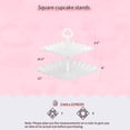 thumbnail image 4 of Juego de soportes para tartas NWK, paquete de 10 unidades de dos y tres niveles, 4 of 5