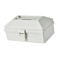 thumbnail image 4 of Caja de herramientas portátil, contenedor, organizador de utensilios, estuche rígido para barbacoa, picnic Café con leche, 4 of 8