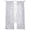 Gray, variant on Floral Patterns Sheer Curtains 96 Inch Length 2 Panels Set, Silver White Flowers Leaves Aesthetic Voile Window Treatment Semi Sheer Long Curtains Drapes for Bedroom/Living Room/Kitchen 52"x96"x2