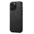 thumbnail image 2 of for iPhone 13 Pro Max PU Leather Case Compatible with Mag-Safe, Slim Vintage Luxury PU Non-Slip Grip Shockproof Bumper Protective Cover Magnetic Phone Case for iPhone 13 Pro Max, Black, 2 of 5