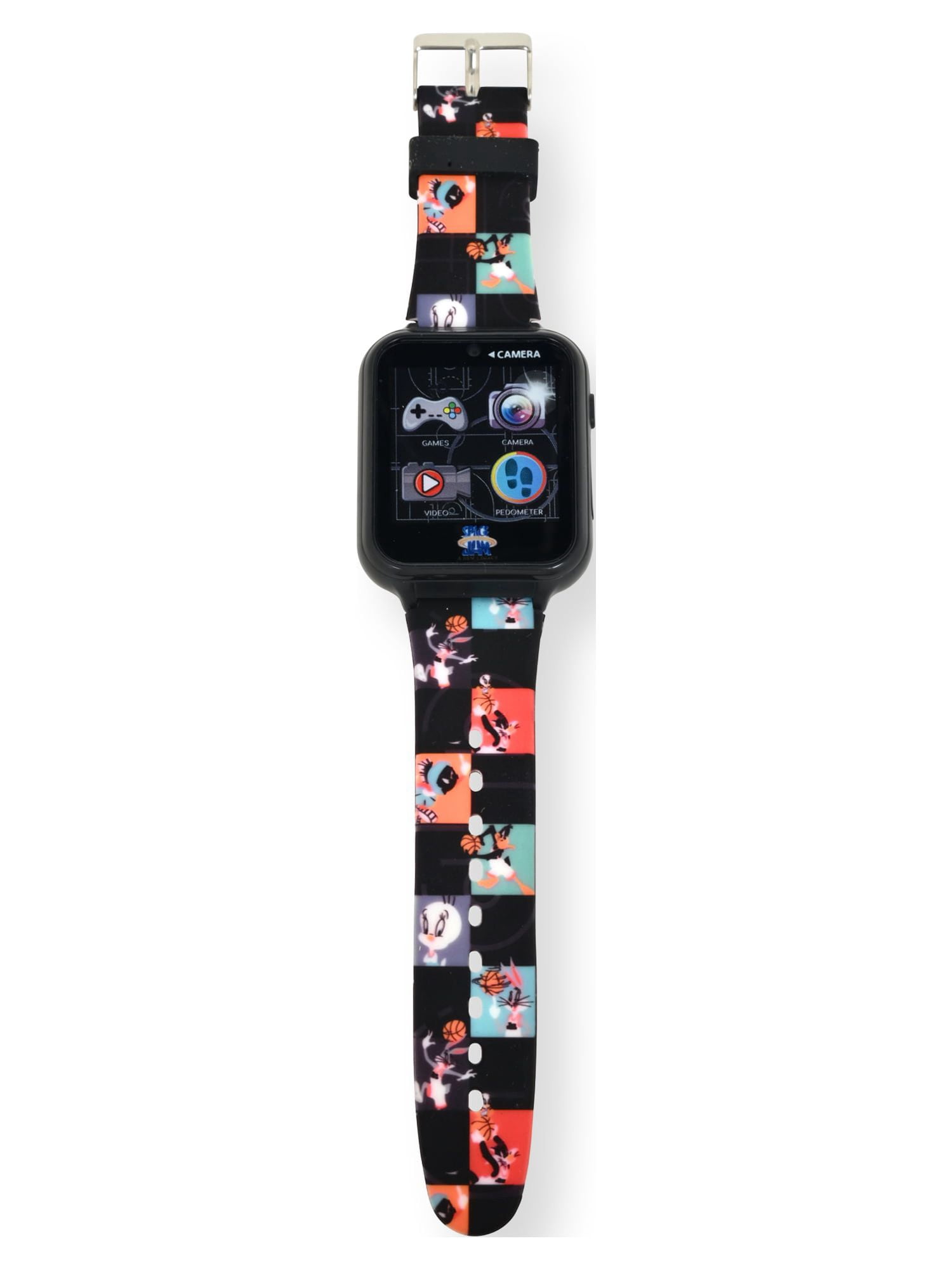 Space Jam "New Legacy" Unisex Child iTime Smartwatch 40mm in Black - SPJ4035WM