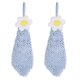 thumbnail image 1 of Paquete de 2 toallas de mano colgantes suaves de chenilla, absorbentes, para cocina y baño, 1 of 5