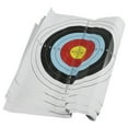 thumbnail image 3 of MYG for Target Paper 40x40cm 10 Pack, High-Visibility Yellow Holes for Indoor Outdoor Bow Arrow Practice, 90 Targets Total, PVC Material, Suitable for Short and Long Distance, 3 of 10