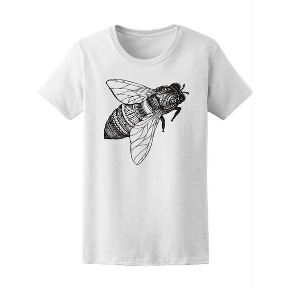 Zendoodle Honey Bee Women T-Shirt - Image by Shutterstock, Female Medium