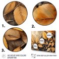 thumbnail image 3 of Designart "Earthy Foliage Balance II" Floral Metal Wall Décor Set, 3 of 5