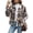 Rm-04 Orange Brown Grid, variant on Anygrew Womens Shacket Plaid Shirts Flannel Shacket Jacket Long Sleeve Button Down Shirt Trendy Fall Outfits for Women Coats