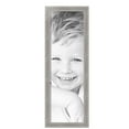 thumbnail image 2 of ArtToFrames 10" x 32" Classic Antique Silver Picture Frame, 10x32 inch Silver Wood Poster Frame (WOM-4926), 2 Pack, 2 of 6