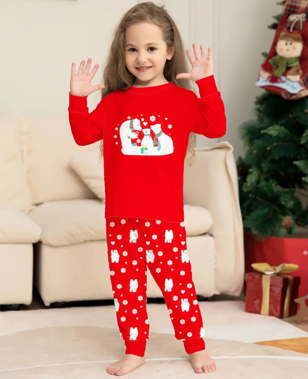 pijama navidad niña