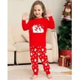 thumbnail image 3 of Conjunto de Pijamas de punto rojo El Mercado de Encantos para Niños Navidad, 3 of 3